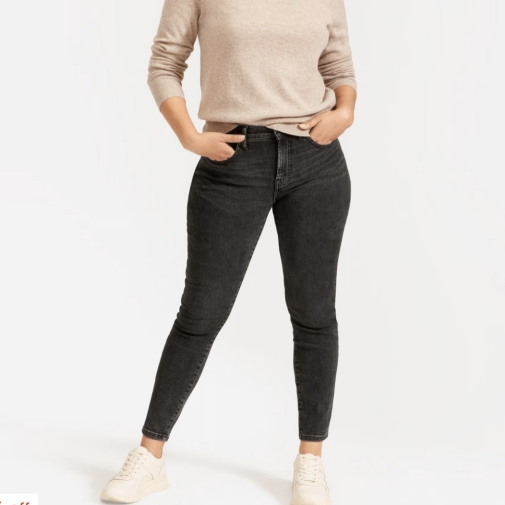 Everlane Mid Rise Skinny Jeans